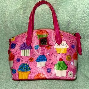 Dooney & Bourke hand bag with cupcake design